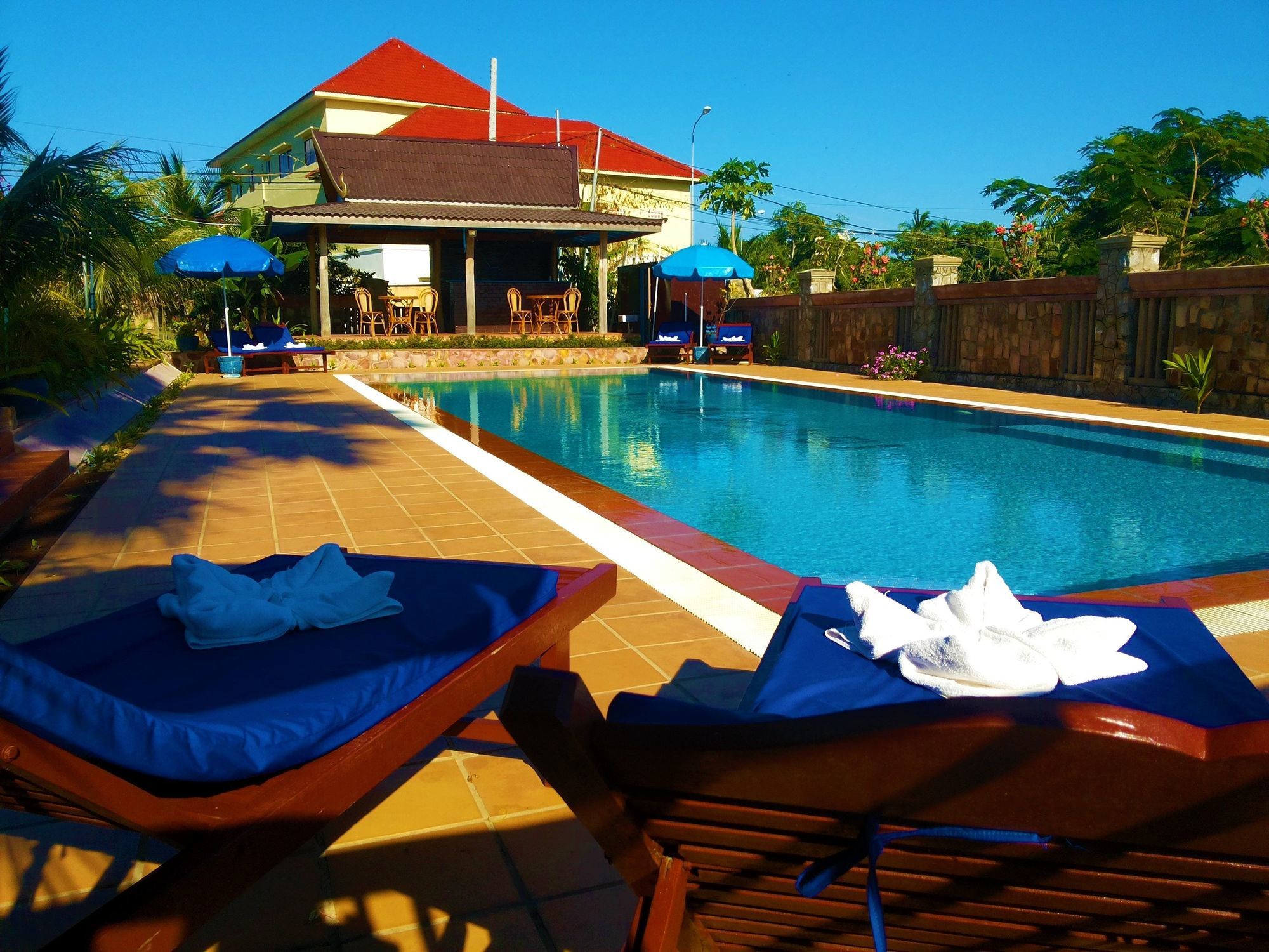 Au Paradis Bleu Kep Exterior foto